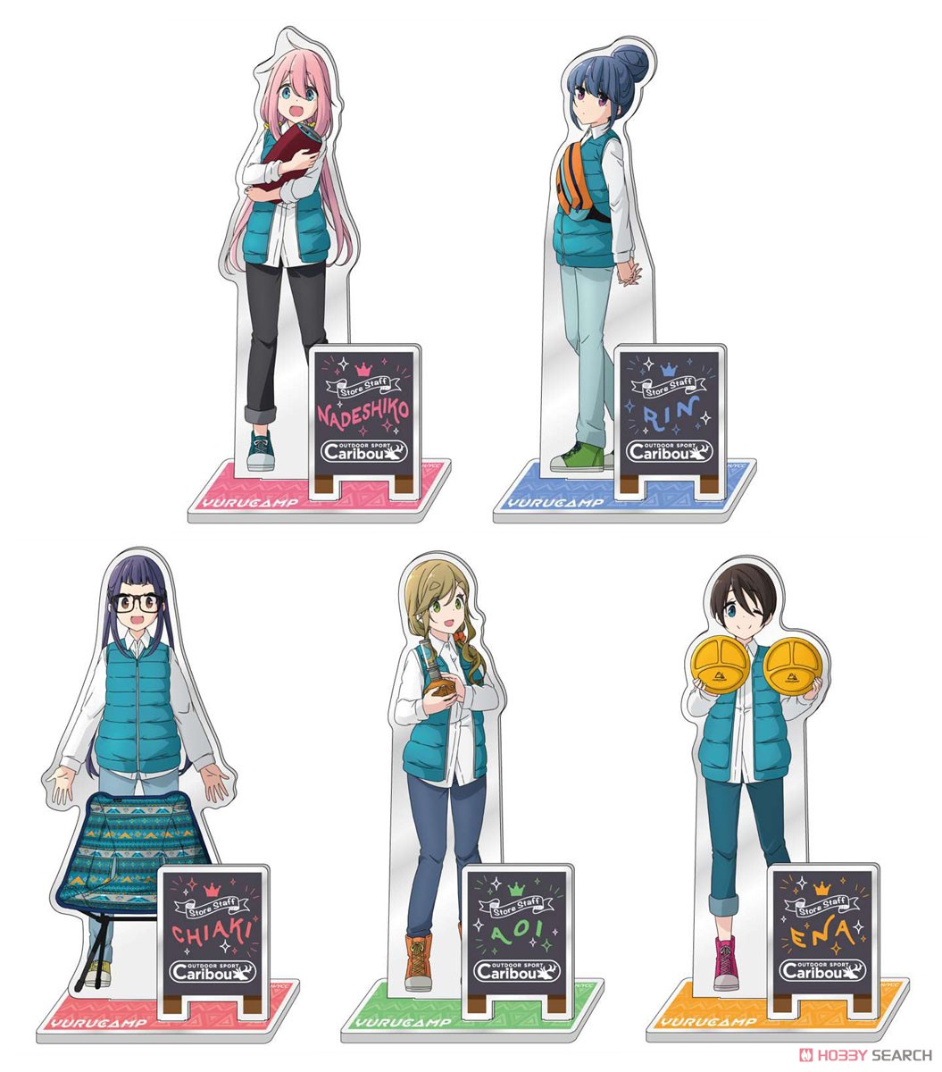 Laid-Back Camp Acrylic Stand [Chiaki Ver.] (Anime Toy) Other picture1