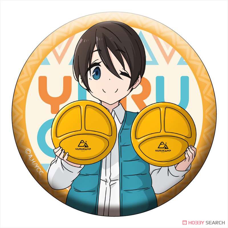 Yurucamp Trading Large Can Badge (Set of 8) (Anime Toy) Item picture5