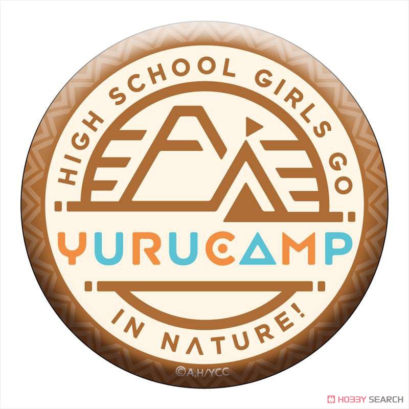 Yurucamp Trading Large Can Badge (Set of 8) (Anime Toy) Item picture6