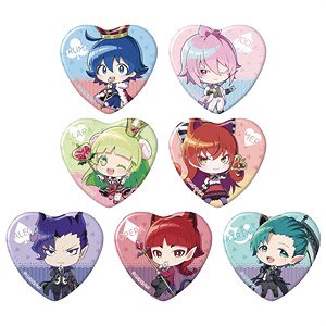 Welcome to Demon School! Iruma-kun Trading Heart Can Badge Trump Ver. (Set of 7) (Anime Toy)