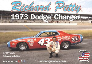 NASCAR 1973 Dodge Charger #43 `Richard Petty` (Model Car)