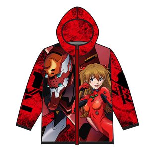 EVANGELION 式波・アスカ・ラングレー フルグラフィックドライパーカー M (キャラクターグッズ)