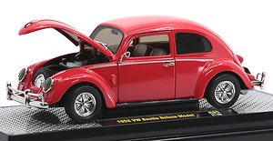 1952 VW Beetle Deluxe Model - Bright Red (ミニカー)