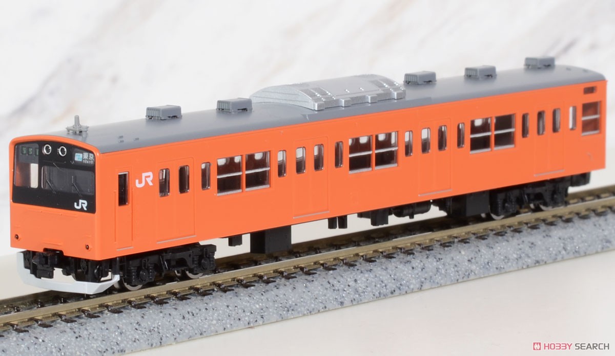 JR 201系 通勤電車 (中央線・分割編成) 増結セット (増結・4両セット) (鉄道模型) 商品画像3