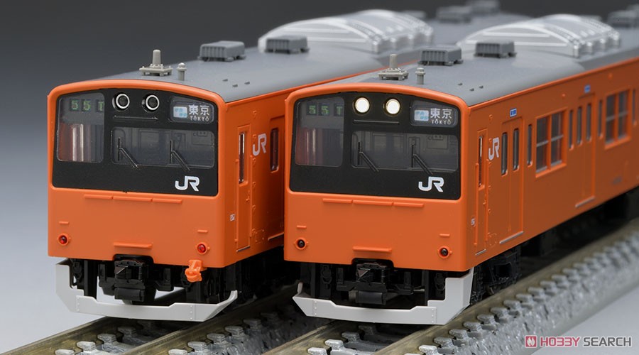 JR 201系 通勤電車 (中央線・分割編成) 増結セット (増結・4両セット) (鉄道模型) 商品画像9