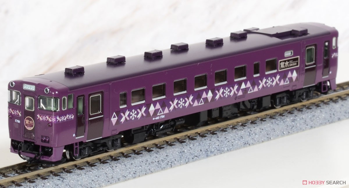 JR キハ40-1700形 ディーゼルカー (山明・紫水) セット (2両セット) (鉄道模型) 商品画像5