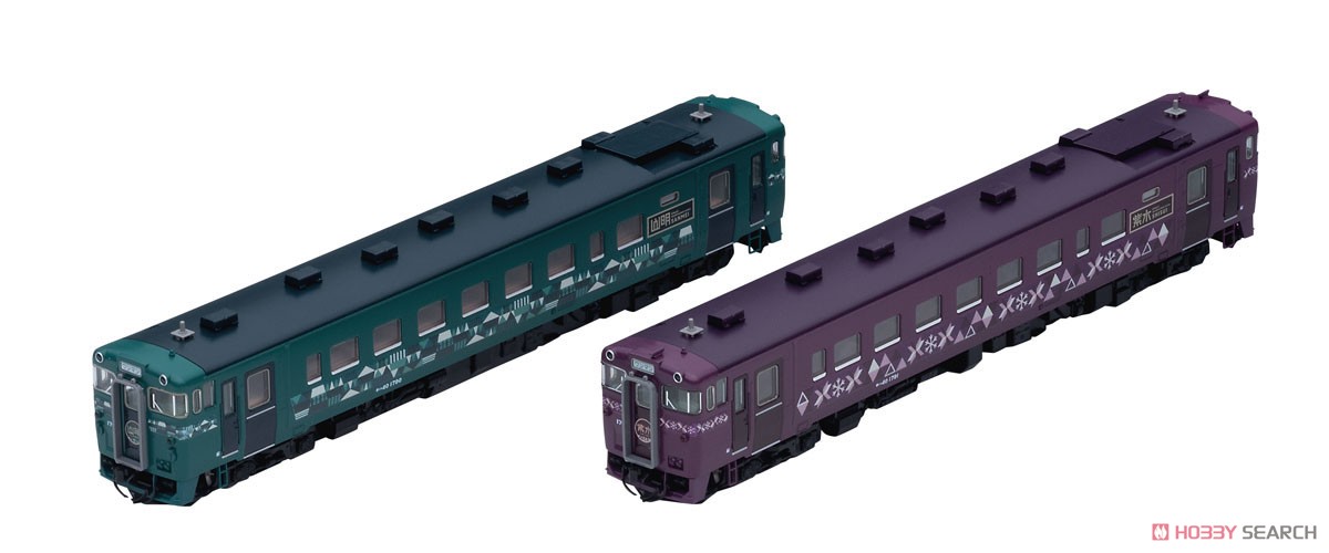 JR キハ40-1700形 ディーゼルカー (山明・紫水) セット (2両セット) (鉄道模型) 商品画像8