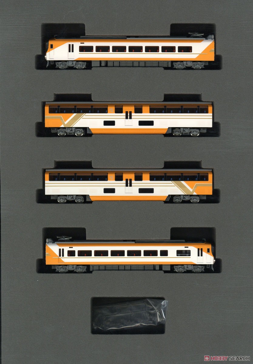 Kintetsu Series 30000 `Vista EX` (New Color, w/Smoking Room) Set (4-Car Set) (Model Train) Item picture1
