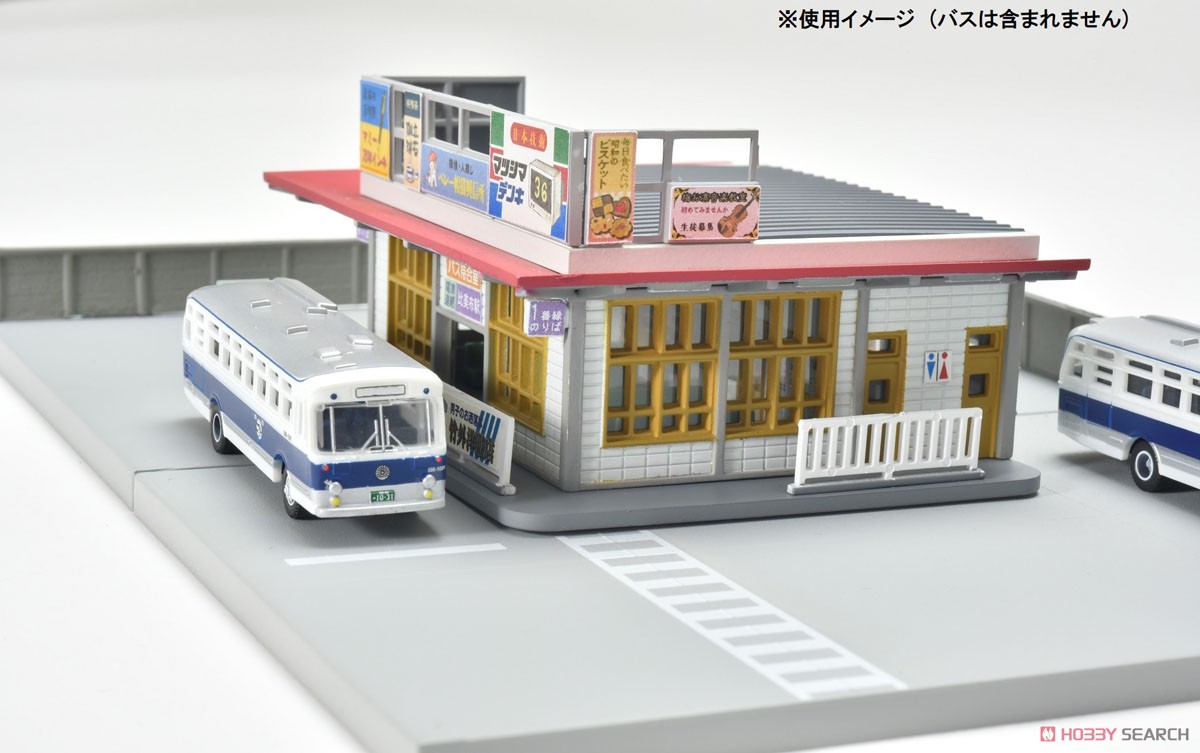 建物コレクション 144-2 バスの駅2 (鉄道模型) その他の画像5
