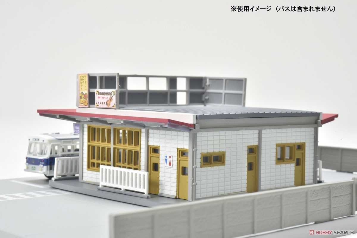 建物コレクション 144-2 バスの駅2 (鉄道模型) その他の画像7