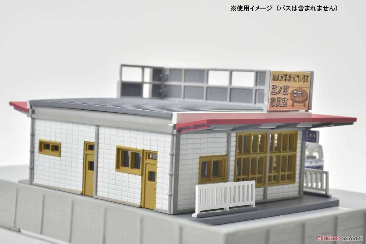 建物コレクション 144-2 バスの駅2 (鉄道模型) その他の画像8