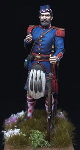 75mm (1/24) 79th New York Highlanders Infantry (Plastic model)