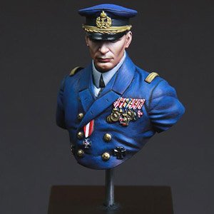 Austro-Hungarian Naval Officer WW I - Gottfried von Banfield (Plastic model)