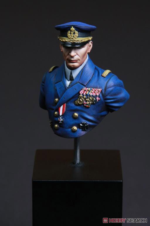 WW.I オーストリア・ハンガリー帝国 海軍将校 ゴットフリート・フォン・バンフィールド 胸像 (プラモデル) その他の画像1