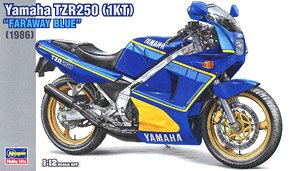 Yamaha TZR250 (1KT) `Faraway Blue` (Model Car)