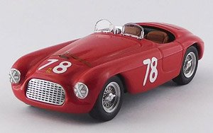 フェラーリ 166 MM バルケッタ シチリアゴールドカップレース シラクーザ 1951 #78 Paolo Marzotto シャーシNo.0034 (ミニカー)