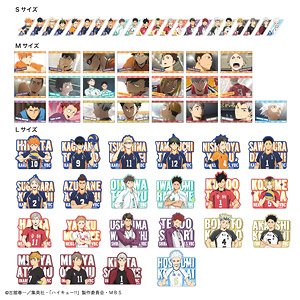 Haikyu!! Trading Sticker (Set of 22) (Anime Toy)