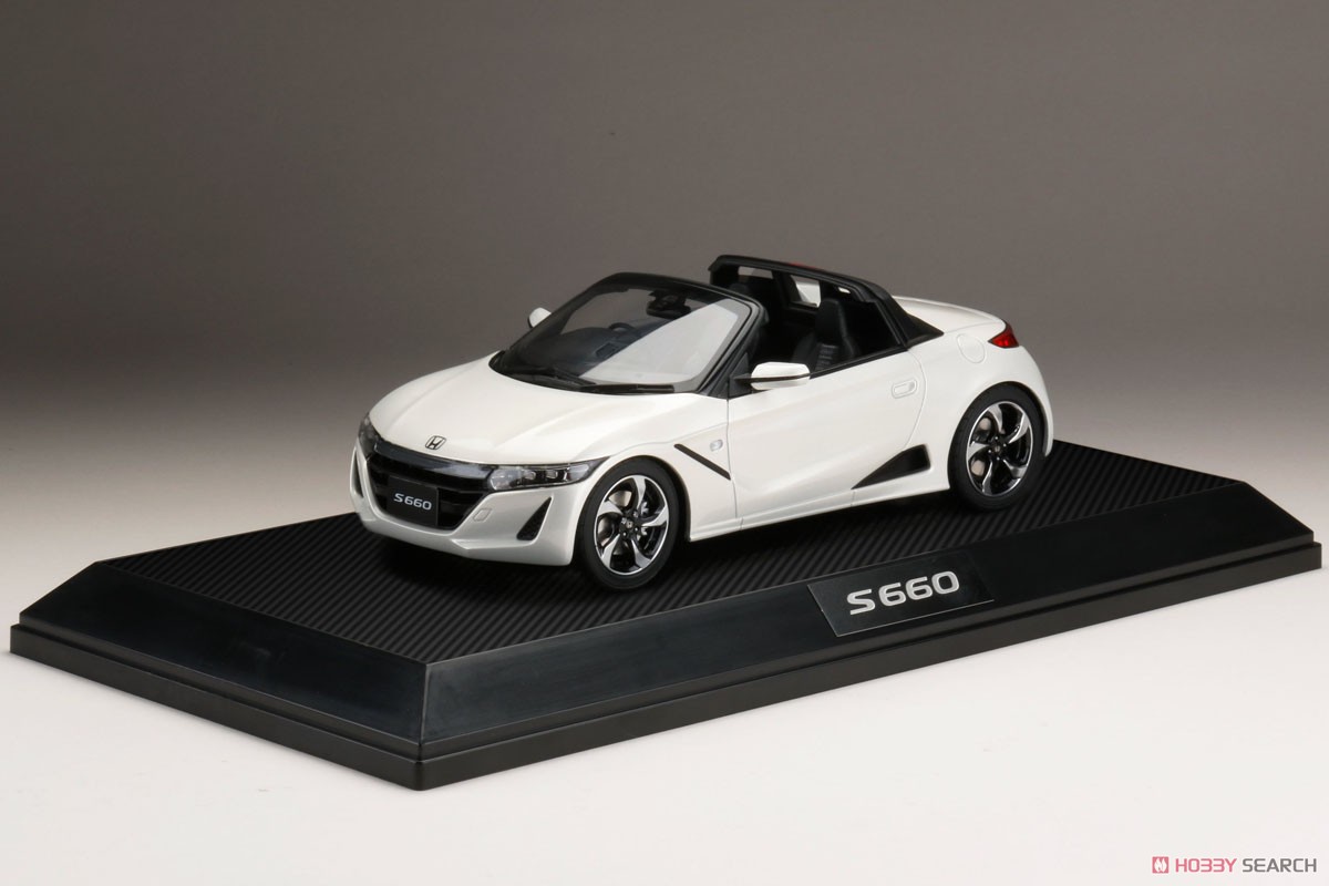 Honda S660 α プレミアムスターホワイトパール (ミニカー) 商品画像2