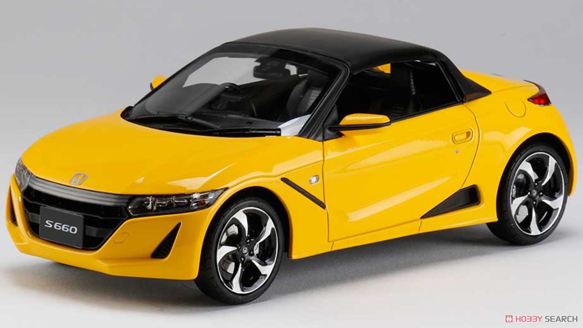 Honda S660 α カーニバルイエローII (ミニカー) 商品画像1