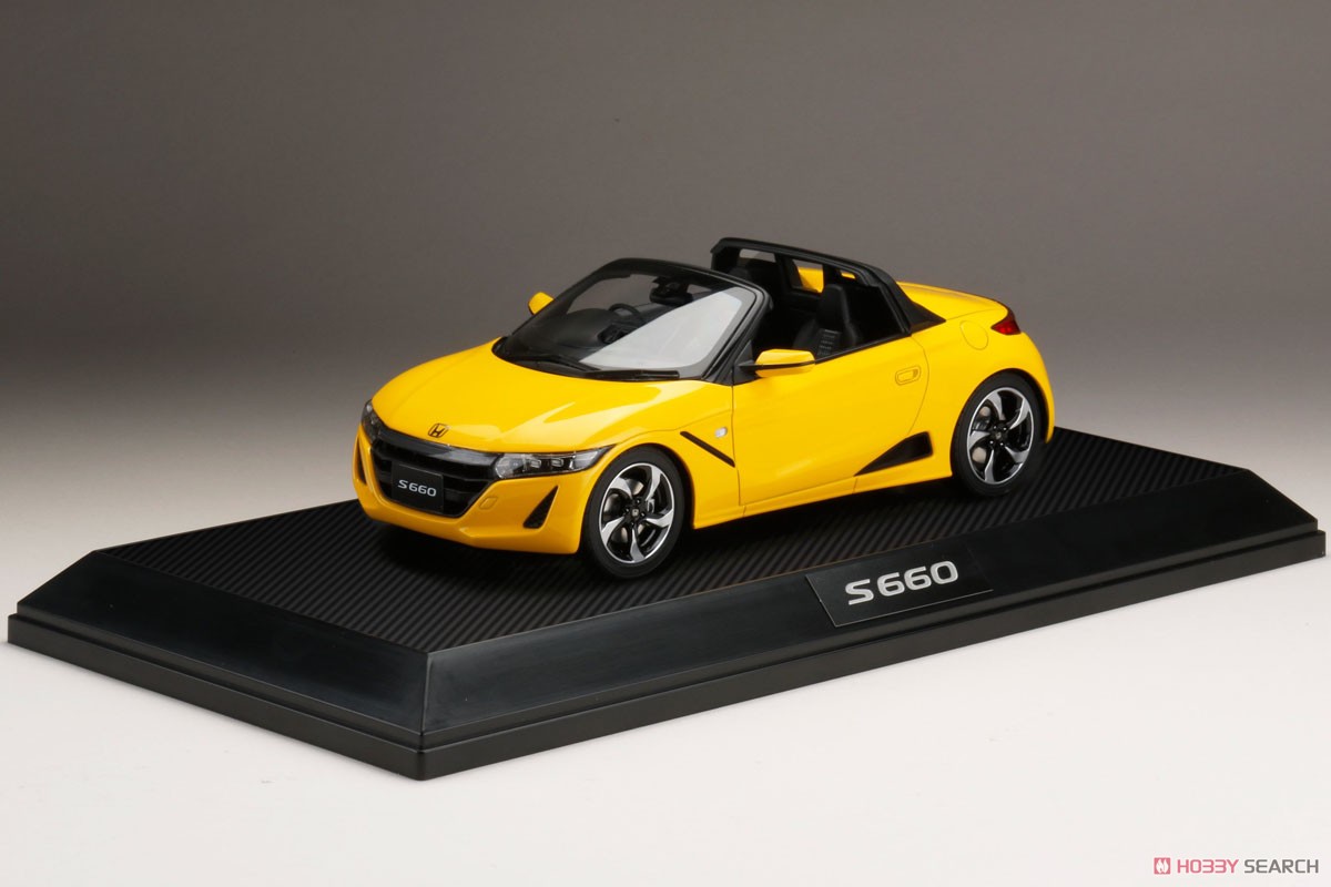 Honda S660 α カーニバルイエローII (ミニカー) 商品画像2