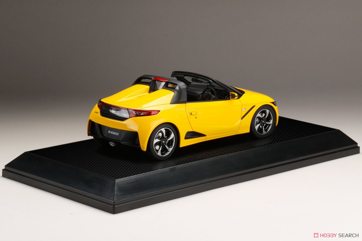 Honda S660 α カーニバルイエローII (ミニカー) 商品画像3