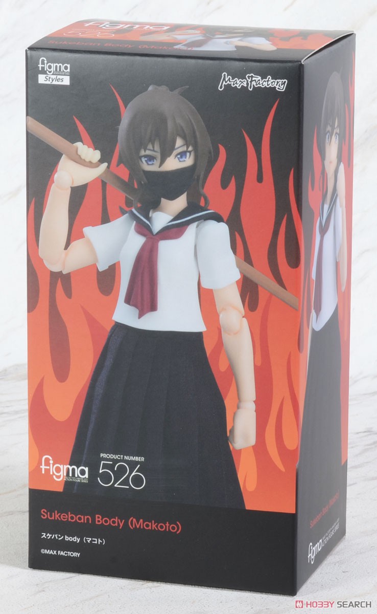 figma スケバンbody (マコト) (フィギュア) パッケージ1