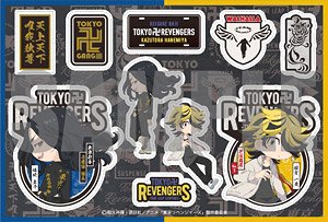 Tokyo Revengers Wall Sticker Keisuke Baji & Kazutora Hanemiya (Anime Toy)