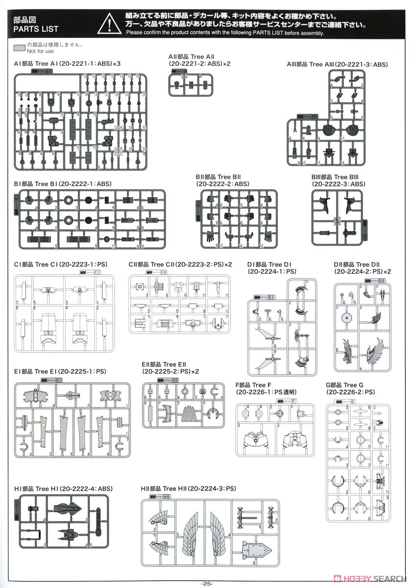 合体 アトランジャーΩ (プラモデル) 設計図12