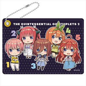 The Quintessential Quintuplets Season 2 Synthetic Leather Pass Case (Anime Toy)