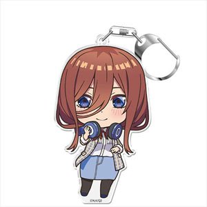 The Quintessential Quintuplets Season 2 Puni Colle! Key Ring (w/Stand) Miku Nakano (Anime Toy)