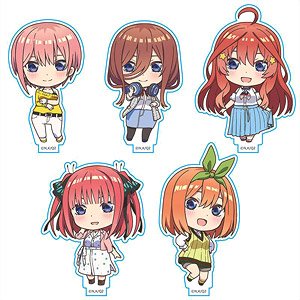 The Quintessential Quintuplets Season 2 Acrylic Stand Collection Vol.1 (Set of 5) (Anime Toy)