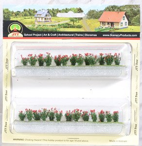 95671 (HO) Red Poppies (26 Pieces) (Model Train)