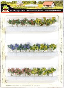 95631 (HO) Flower Trees (Small) (30 Pieces) (Model Train)