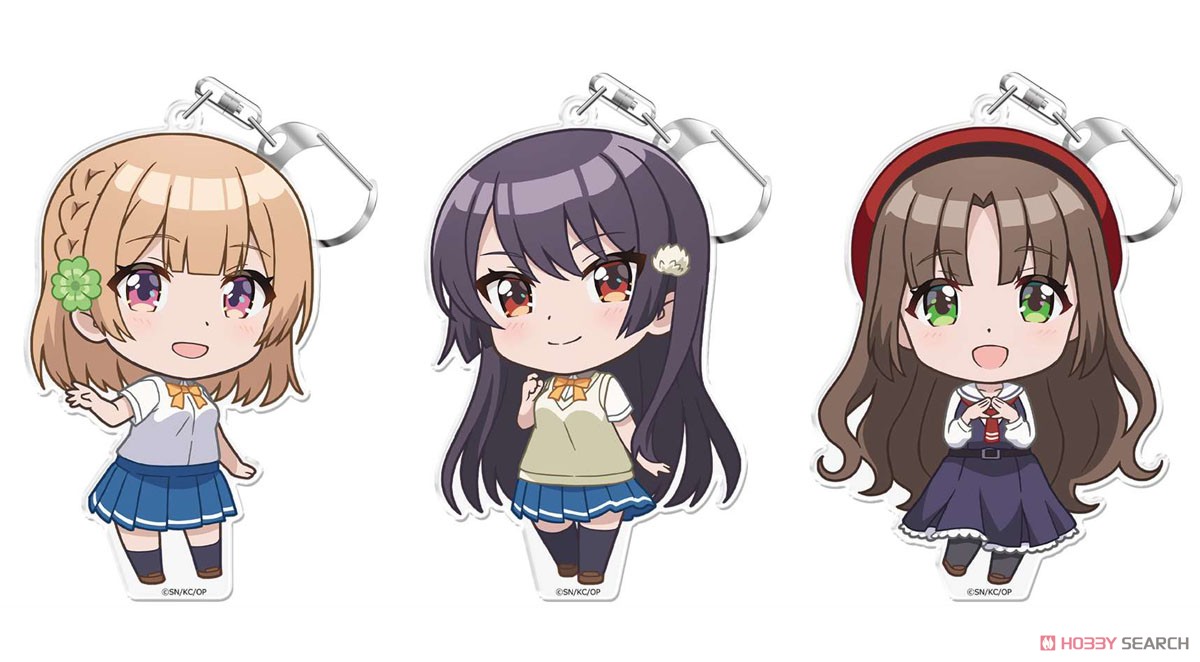 幼なじみが絶対に負けないラブコメ ぷにこれ！キーホルダー(スタンド付) 志田黒羽 (キャラクターグッズ) その他の画像1