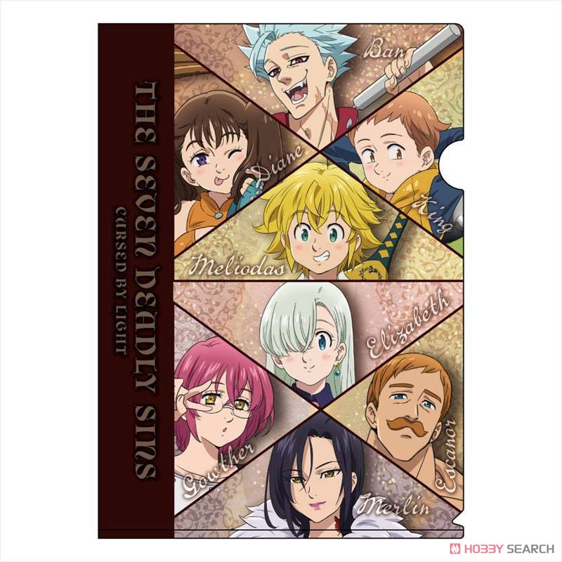 The Seven Deadly Sins: Cursed by Light A4 Clear File Assembly A (Anime Toy) Item picture1