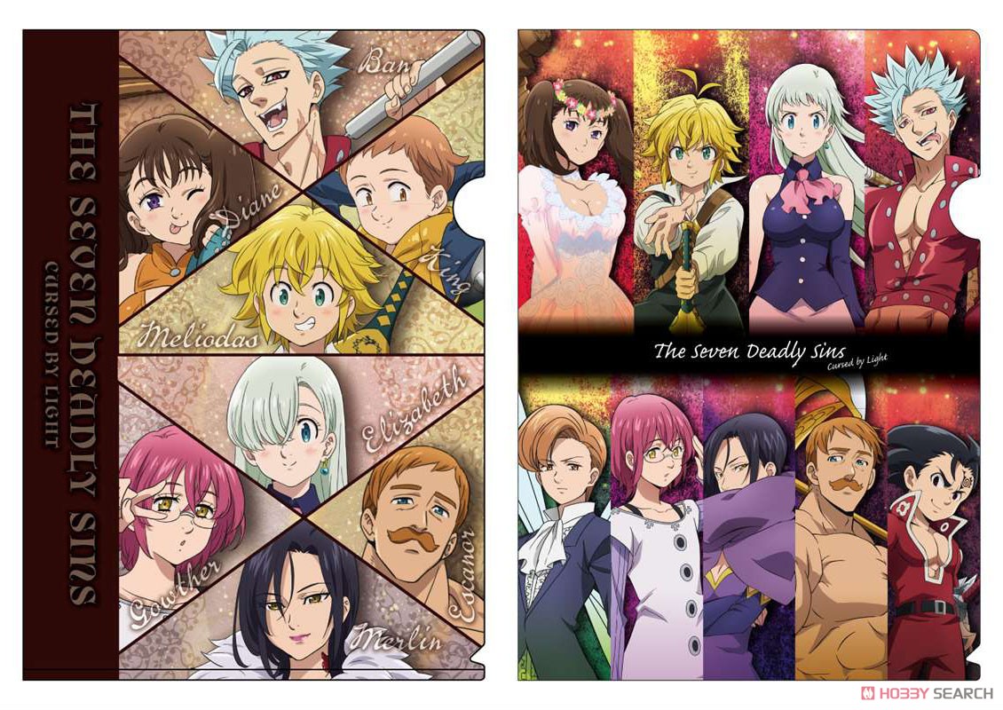 The Seven Deadly Sins: Cursed by Light A4 Clear File Assembly A (Anime Toy) Other picture1