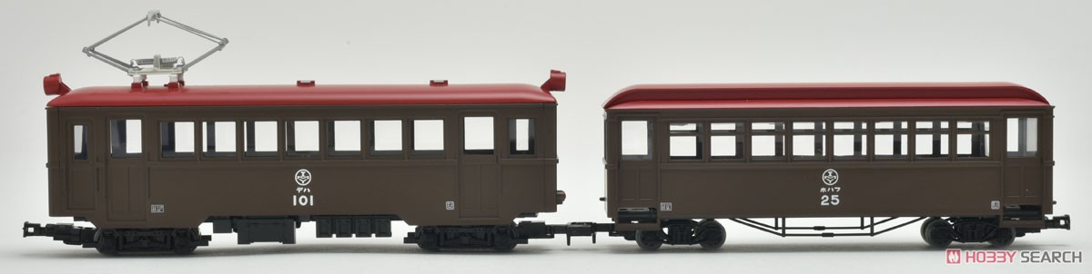 鉄道コレクション ナローゲージ80 猫屋線 直通急行「やまねこ」 デハ101＋ホハフ25 (2両セット) (鉄道模型) 商品画像4