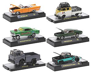 M2 Auto-Haulers/M2 Auto-Trucks/M2 Auto-Thentics/M2 VW/M2 Gassers/M2 Detroit-Muscle (6個入り) (ミニカー)