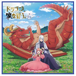 Dragon Goes House-Hunting Hand Towel (Anime Toy)