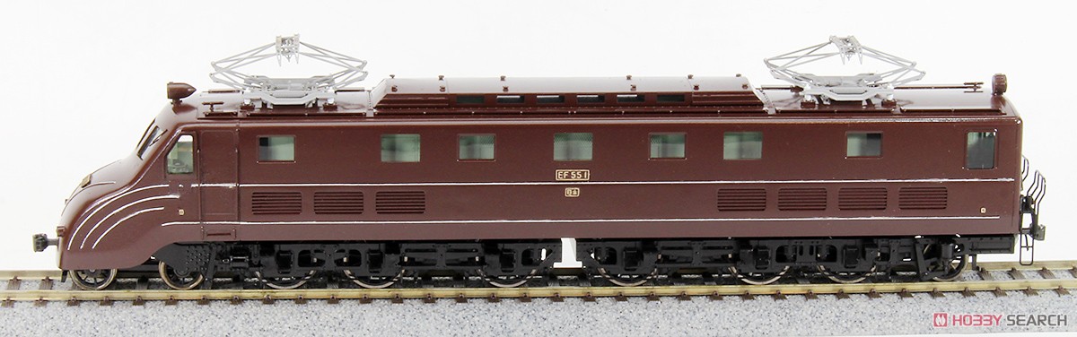 1/80(HO) J.N.R. Type EF55 #1 Electric Locomotive Kit (Unassembled Kit) (Model Train) Item picture10