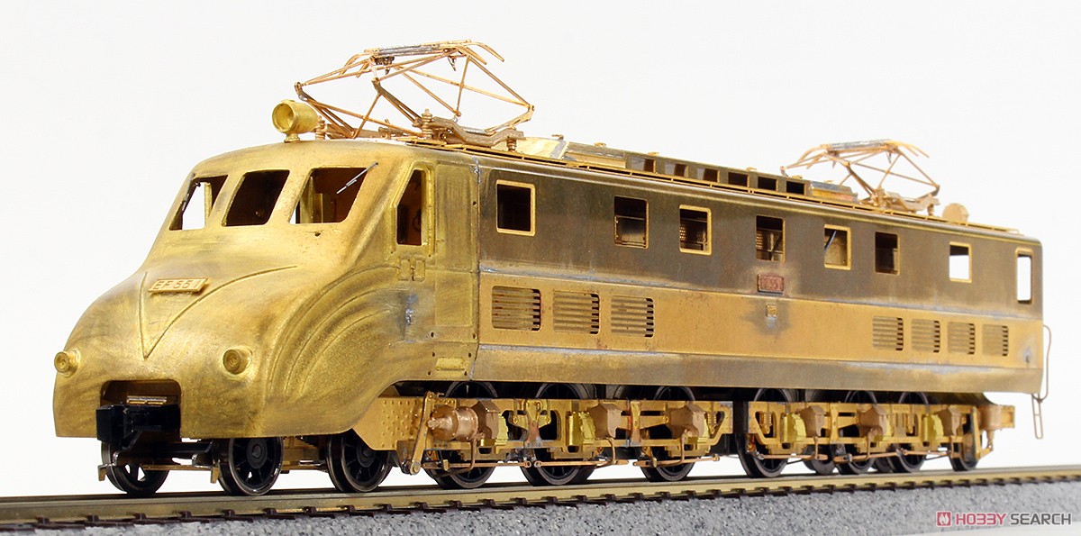 1/80(HO) J.N.R. Type EF55 #1 Electric Locomotive Kit (Unassembled Kit) (Model Train) Item picture3