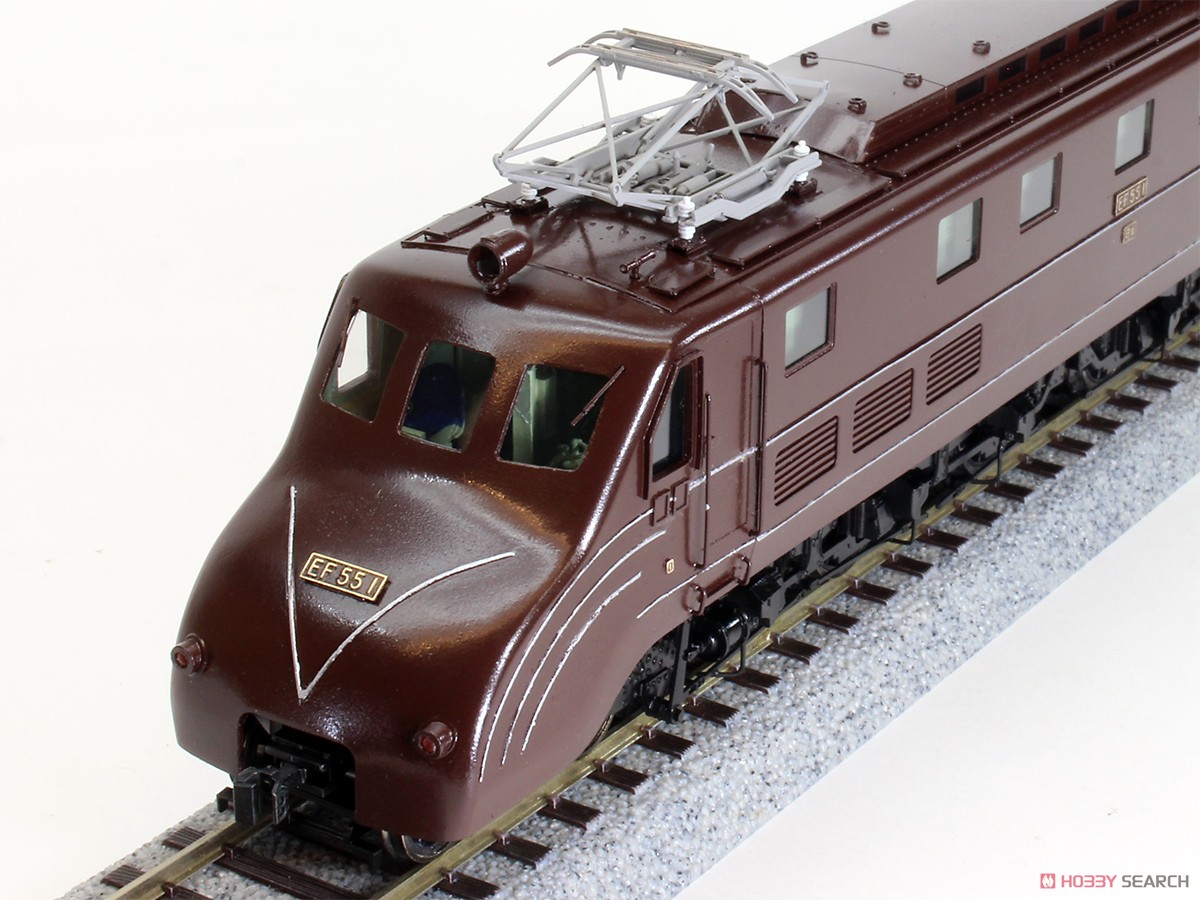 1/80(HO) J.N.R. Type EF55 #1 Electric Locomotive Kit (Unassembled Kit) (Model Train) Item picture8