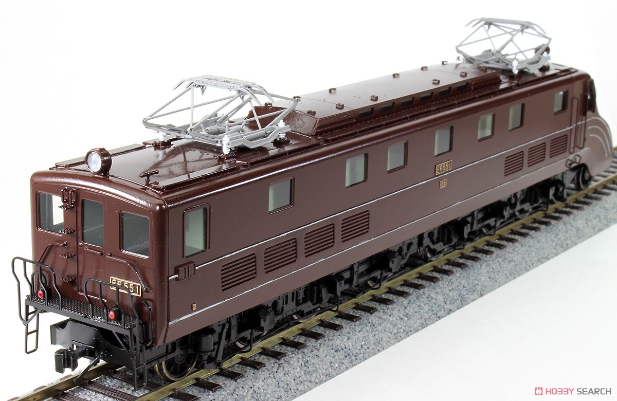 1/80(HO) J.N.R. Type EF55 #1 Electric Locomotive Kit (Unassembled Kit) (Model Train) Item picture9