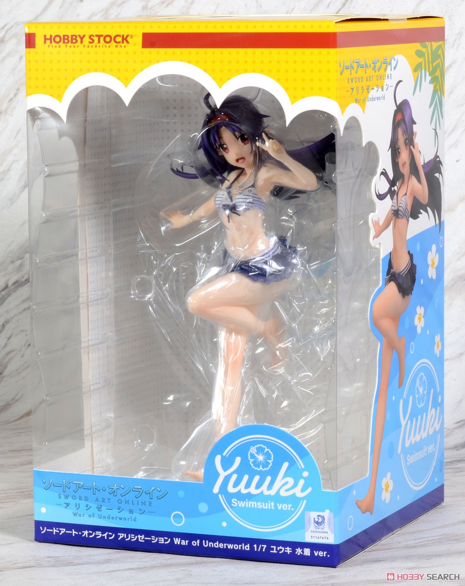 ソードアート・オンライン アリシゼーション War of Underworld ユウキ 水着 ver. (フィギュア) パッケージ1
