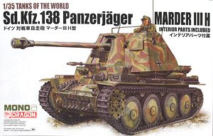 Sd.Kfz.138 Panzerjager Marder III Ausf.H (Plastic model)