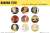 Banana Fish Trading Ash Birthday Can Badge (Set of 9) (Anime Toy) Other picture1