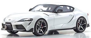 Toyota GR Supra (White) (Diecast Car)