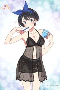 Rent-A-Girlfriend [Especially Illustrated] B2 Tapestry (3) Ruka Sarashina Loungewear Ver. (Anime Toy)