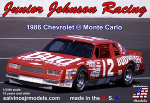 NASCAR Junior Johnson Racing 1986 Chevrolet Monte Carlo `Neil Bonnett` (Model Car)