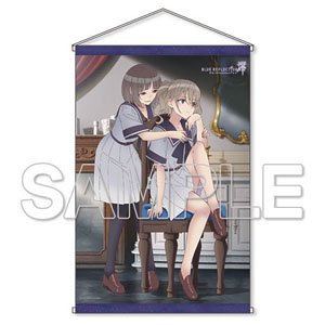 [Blue Reflection Ray] B2 Tapestry Nina & Uta (Anime Toy)